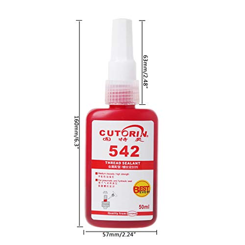 LANDUM High Strength 542 Thread Sealant Metal Pipe Thread-Locking Solid Seal Glue