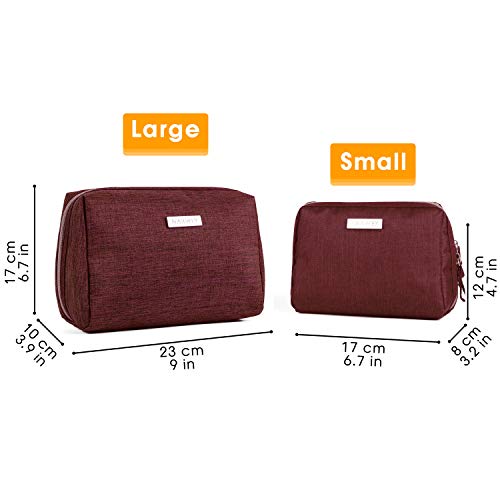 Bolsa de maquiagem para viagem bolsa de maquiagem mini bolsa de cosméticos para mulheres e meninas,