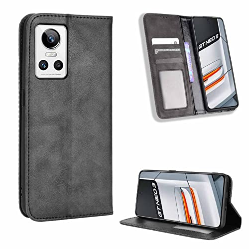 AMWEI Leather Folio Cover per Realme GT Neo3 (Neo