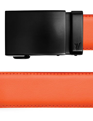 Image of Mission Belt Men's Leather Ratchet Belt, 40mm Metal Collection