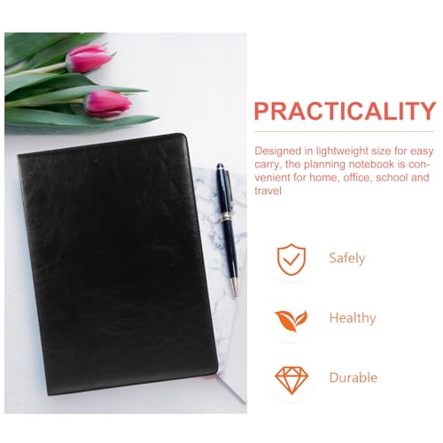 Cuaderno de Notas A4 de Material PU con Diseño Delicado Exclusivo 2