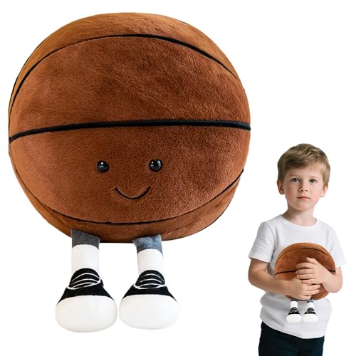 SGZIOO Plüsch Basketball, 25cm Basketball Kissen, Kuscheltier Basket-Ball, Süß und Weich Basket-Ball Plüschtier Spielzeug, Kreative Zimmer Dekoration, Geschenke für Jungen Mädchen SGZIOO Plüsch Basketball, 25cm Basketball Kissen, Kuscheltier Basket-Ball, Süß und Weich Basket-Ball Plüschtier Spielzeug, Kreative Zimmer Dekoration, Geschenke für Jungen Mädchen