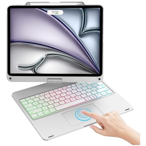 OYOSUOGG iPad Pro 12.9 Keyboard Case Cover