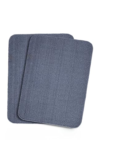 Image of Sarl Home All-Time 2pc Washable, Anti Skid Doormat (Turq. 40X60 cm