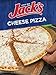 Jack's Original Thin Crust Cheese Frozen Pizza - 100% Real Wisconsin Cheese - 310 Calories - Great for Grilling - 8 Pack (13.8 oz Each) - Ready Set Gourmet Donate a Meal Program