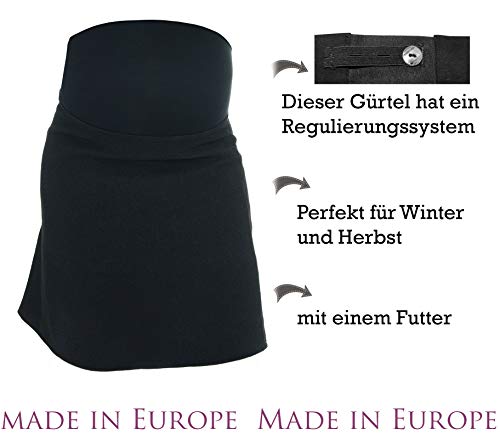 Mija - Gonna elegante con sottolineatura Premaman