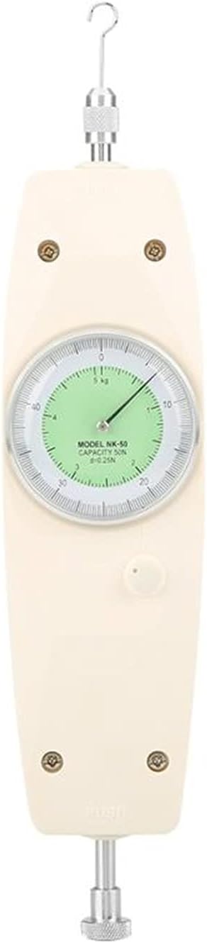Digital Force Gauge, 50N Analog Dynamometer Force Measuring Instrument Tester Push Pull Gauge Meter Portable Handheld New