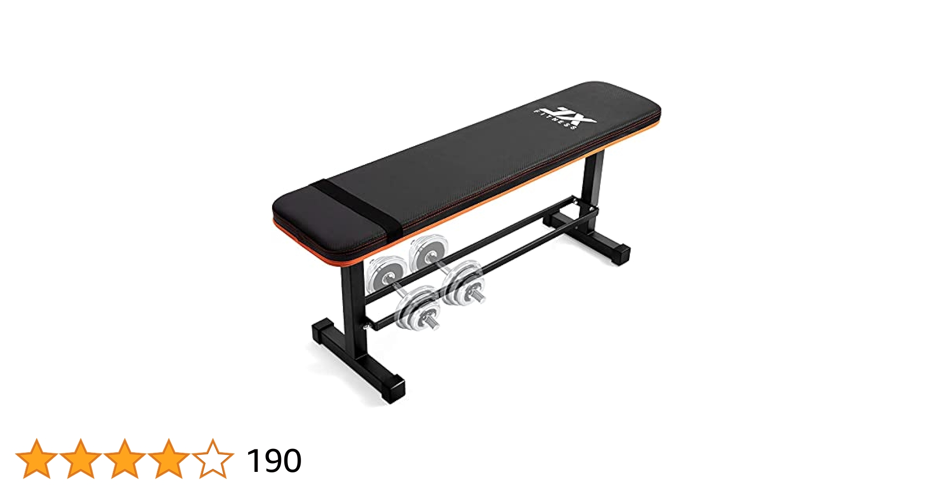 Amazon | JX FITNESS 多機能フラットウェイトベンチ