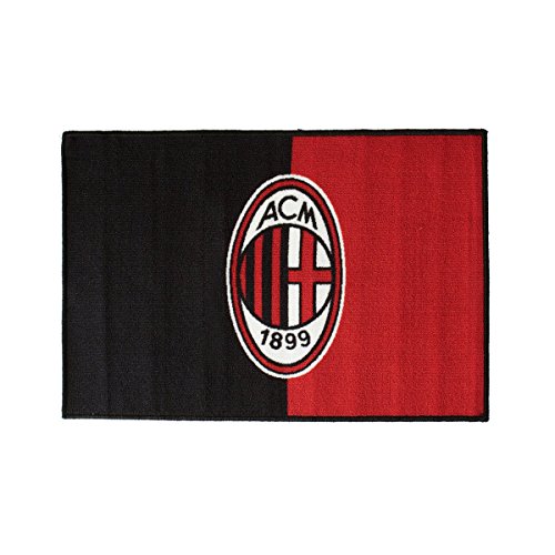 Tappeto ufficiale ac Milan, antiscivolo, rettangolare, 70 x 110 cm