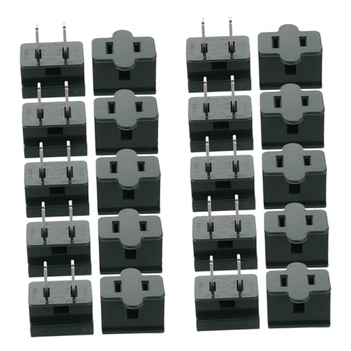 EXHUMKY 20pezzi Spine Vampiro Per Decorazioni Natalizie Connettori Maschio e Femmina Per Illuminazione Esterna Facile Collegamento e Compatibilità