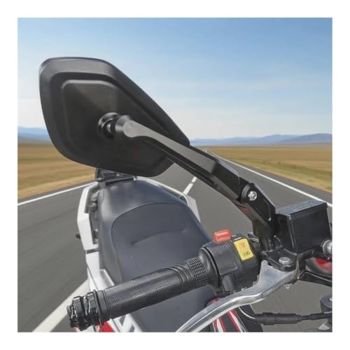 Espejo retrovisor para BMW R1200GS y 1250GS ADV con reflector gran angular plegable 4