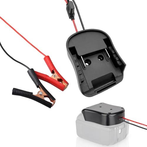Kabel 18 V, 11 AWG, kompatybilny z adapterem ułatwiającym rozruch akumulatora Makita, z kablem ułatwiającym rozruch 11AWG do mostkowania samochodów z baterią narzędziową, przenośny kabel rozruchowy do