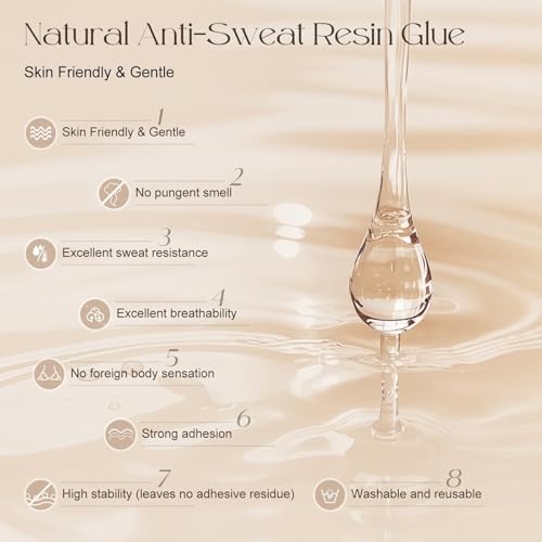 Cmojsk Sticky Bra, Backless Sticky Push Up Bra Adhesive, Invisible Seamless Strapless Bras for Women Reusable 2 Pair2