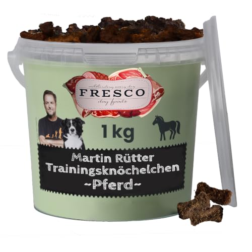 FRESCO Dog Martin Rütter Trainingsknöchelchen Pferd 1kg | Hundeleckerli