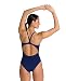 Arena W Light Drop Back One Piece Bañador Deportivo Mujer Spraypaint, Red-White-Navy,...