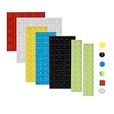 TNJPSEK 220 Pcs Raised Dots for Visually Impaired, Silicone Bump Tactile Stickers Low Vision Aids, Multiple Sizes Shapes Adhesive Raised Markers for Blind Elderly Home Appliance Identification