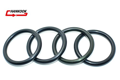 Probrother 4PCS BILLET BUMPER TRUNK QUICK RELEASE FASTENER KIT REPLACEMENT RUBBER O RING