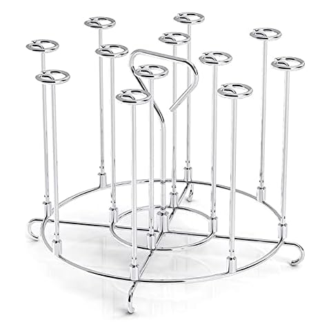 Air Fryer Skewer Rack, 6 Quart Stainless Steel Grills Rack for Air Fryer, Kebab Stand Accessories for Ninja Air Fryer Cover