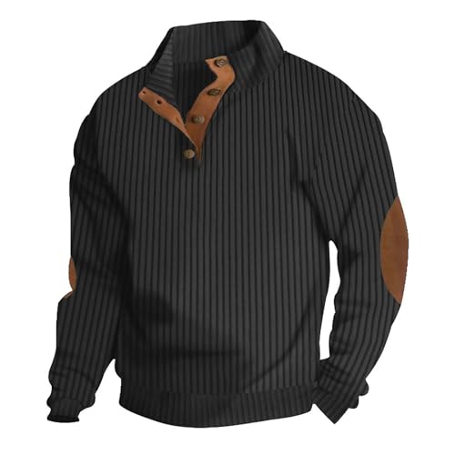 GDGTBNH Chaqueta Trekking Hombre Jerseis Navidad Hombre Sudadera Oversize Hombre Ropa Black Friday Sudadera One Piece Sudadera Roja Pct-Off 70-90 En Todo Ropa Hombre Chaqueta HH Negro 3XL