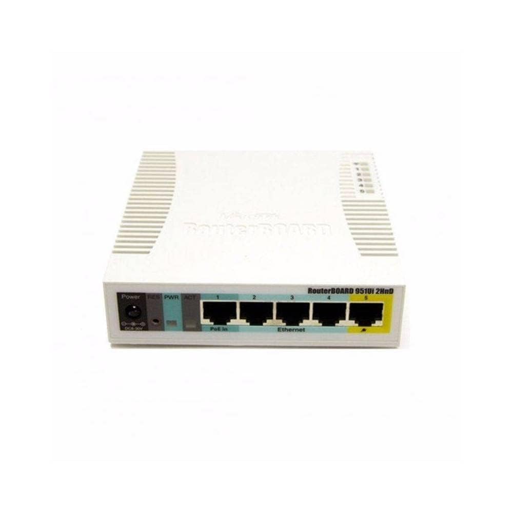 MikroTik RB951Ui-2HnD 2.4GHz L4 Router