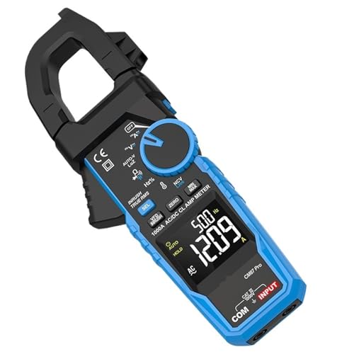 CM87Pro Pinza Amperimétrica AC/DC 1000A 1000V True RMS Digital Capacitancia Temperatura Ohm Hz Tester CM87B miniatura 2