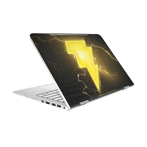 Autocollant Black Adam pour ordinateur HP Spectre au café ou bureau