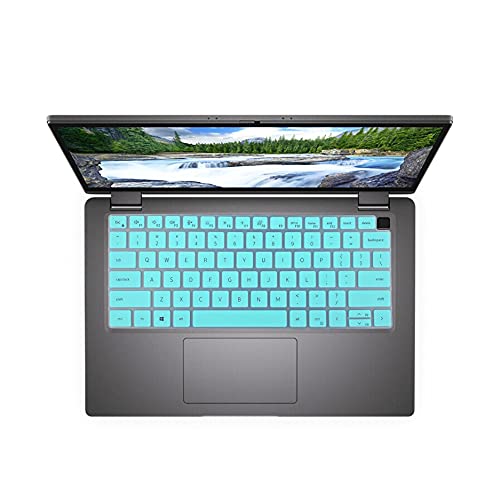 Keyboard Cover Skin for 14 inch Dell Latitude 7420 7410 Notebook, Dell Latitude 7000 14 inch Accessories, Dell Latitude 5420 14"/Dell Latitude 7520 15.6"/Dell Latitude 9510 9520 9420-HotBlue