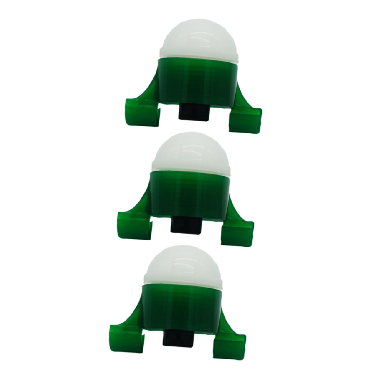 HEMOTON Luce di Allarme dell'asta di Mare Canna da Pesca Leggera Pesca Notturna con Bastoncini da Pesca Lampada da Pesca Professionale Lampada di Allarme Pesca plastica Verde