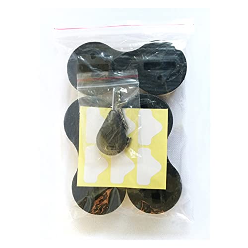 Lifyn2 Surfing Fins Surfboard Fin Box Plastic Surfing Tail Fin Box Nylon Surfboard Tail Rudder Plug 5 Degree 9 Degree 3pcs/Set with Fin Key (Color : FCS 9 Degrees Black)