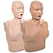 PRESTAN Professional Adult Female Manikin with CPR Feedback, 4-Pack (2 Medium and 2 Dark Manikins); Includes 50 Adult Face-Shield/Lung-Bags, Carry Bag and Instructions