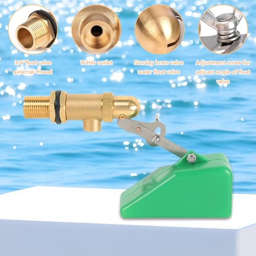 Robinet à Flotteur 1/2 Vanne Réservoir Eau Bras Réglable - 4