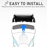 2Pack 32B Series 3 Electric Shaver Replacement Head Compatible with Braun S3 Foil & Cutter Razor Heads, Accessories for S3 3040s 3010s 3080s 3070cc 3000s 3050cc 3090cc 3020s 3030s Etc.