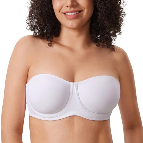 Image of DELIMIRA Confishape Strapless Full Coverage Plus Size Bra