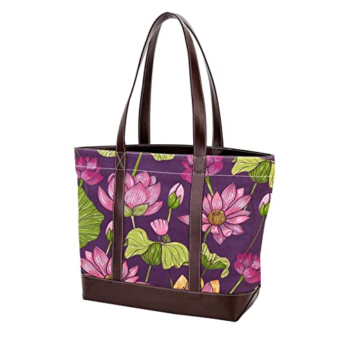Satchel Bags grand sac cabas femme imprimé élan d'automne chic