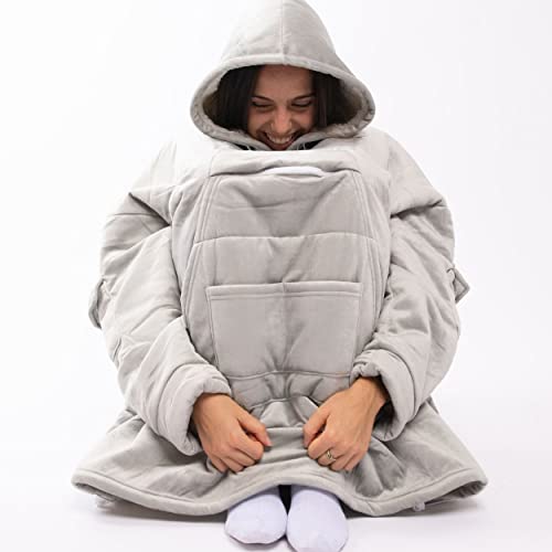 Flamingueo Blanket Hoodie, Oversized Hoodie Blanket, Hooded Blanket, Fluffy Blankets, Wearable Blanket, Fluffy Hoodie - Image 3