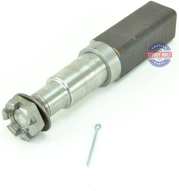 Sturdy Built Trailer Spindle for 3500 lb Axle #84 1.5 inch Square