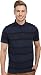 Calvin Klein Jeans Men's Stripe Short Sleeve Polo