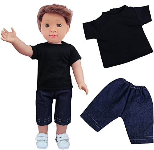 Zita Element 6 Sets 18 Inch Boy Doll Clothes Daily Casual Clothing Outfits For 18 Inch Dolls Xmas Gift #TOP6