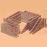 Verpackungsgewicht: 81.65 g TAMIYA 300035028 Mauerstein