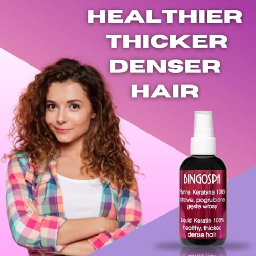 Flüssiges Keratin von Bingospa für starkes und glänzendes Haar