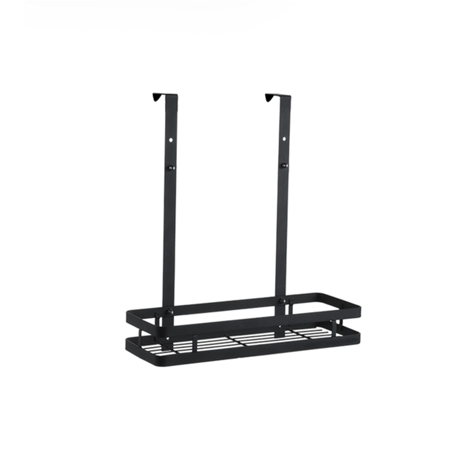 Estantería de Ducha para Colgar Bandeja for Colgar la Pared Bande (Color : Schwarz, Size : A)