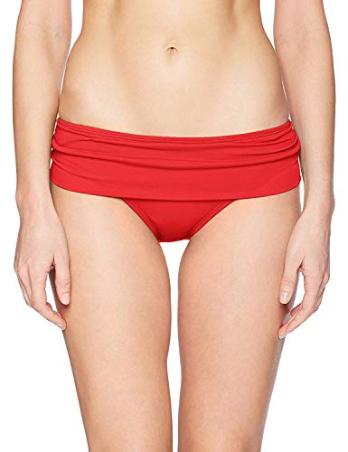 Image of La Blanca Women's Island Goddess Shirred Band Hipster Bikini Bottom