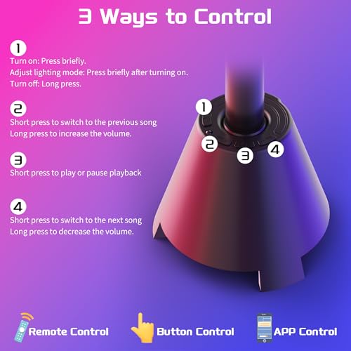Image of Smart Corner Floor Lamp, RGBICW Color Changing Lamps for Living Room