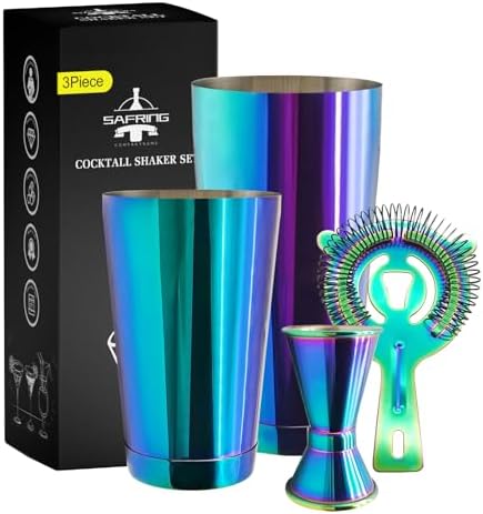 safring Boston Cocktail Shaker - Thumbnail 4