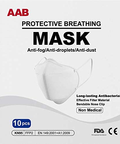AAB Protective Breathing Masks, 10pcs/box