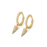 Elegante einzigartige Ohrringe sind perfekte Geschenke an Damen.