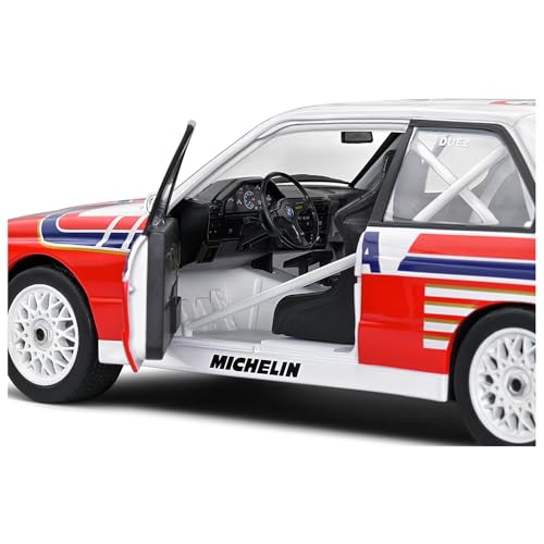 Modelo BMW E30 M3 1:18 Solido Blanco miniatura 3