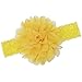 Baby Girls Headbands Chiffon Flower Soft Lace Band Big Bow Hair Accessories for Newborn Infants Toddlers Girls 12PCS