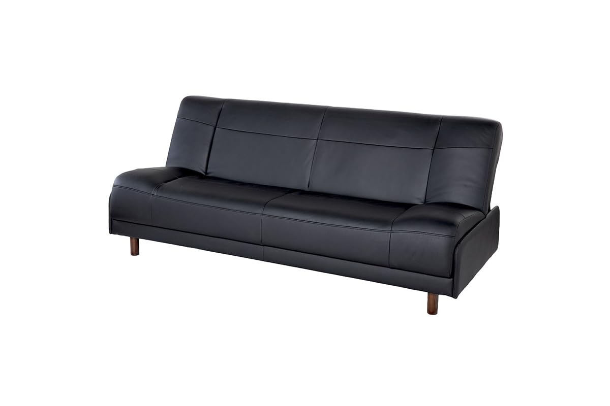 Amazon｜【フランスベッド正規品】 ソファベッド ブラック/ウェンジ色