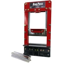 Bend Press Benchtop Press Brake Deluxe Kit, 20 ton - includes 4 Way V-Die, Made in USA